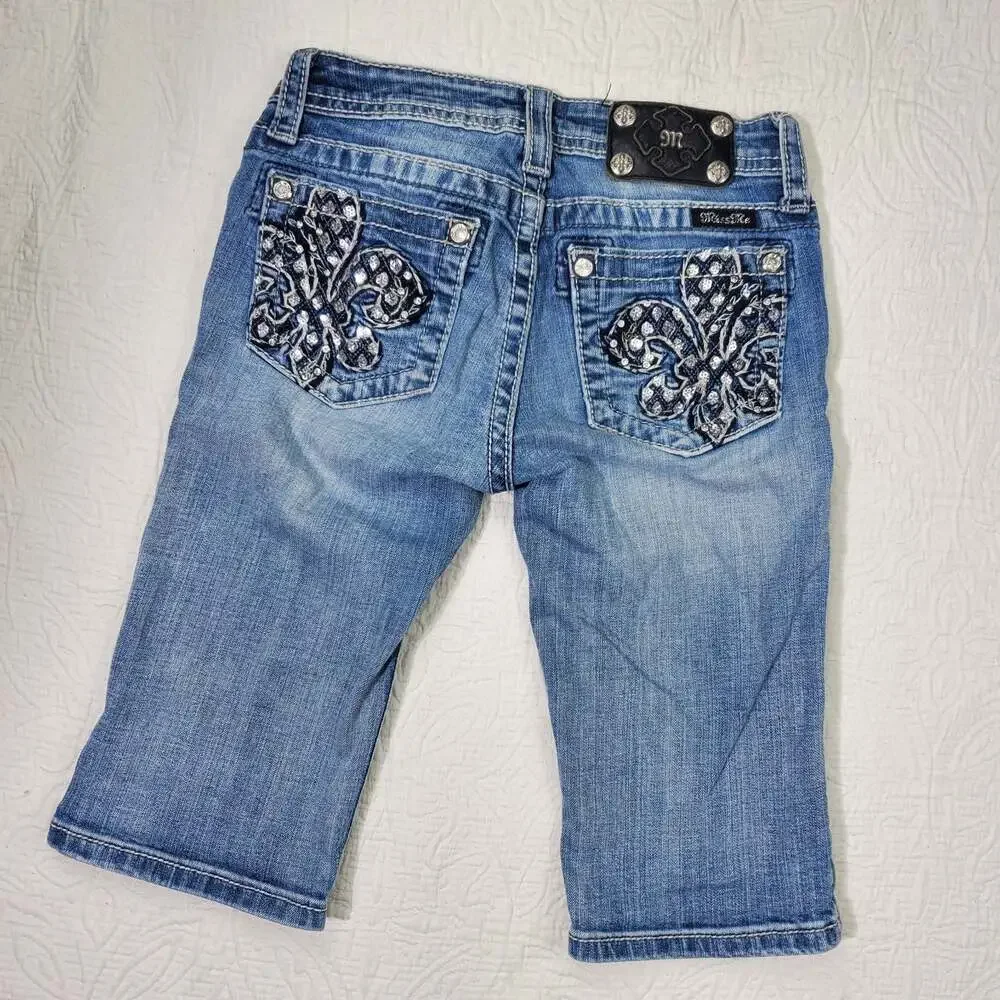 Miss me Bermuda shorts 14